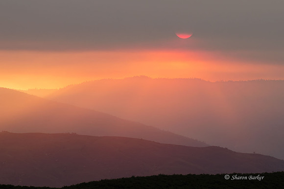 Smoky Sunset 6578