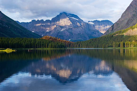 Early Morning on Swiftcurrent Lake